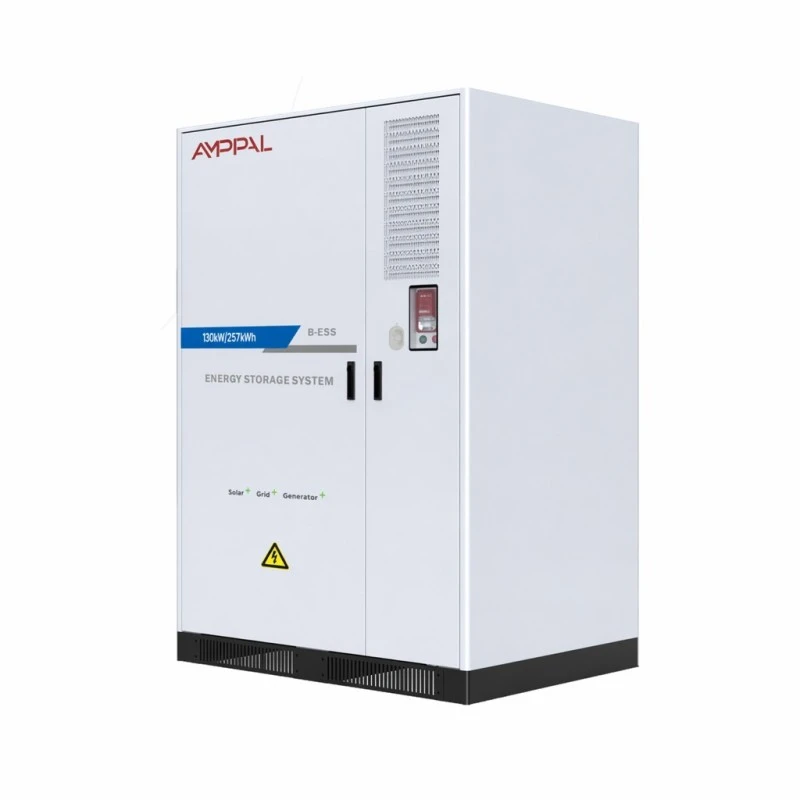 Hệ thống lưu trữ năng lượng pin công nghiệp 130kW để quản lý năng lượng nhà máy