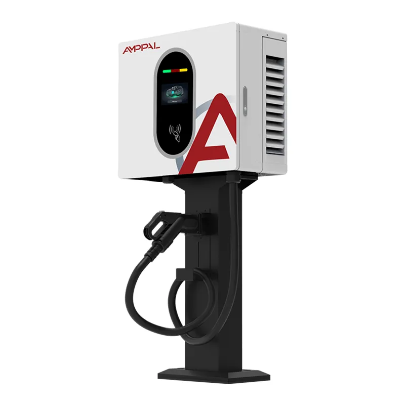 Trạm sạc EV nhanh DC gắn tường 20kW dành cho bãi đậu xe thương mại